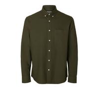 SELECTED Chemise 'SLHRICK' olive, Taille S