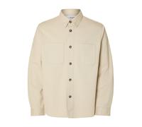SELECTED Chemise 'SLHTRAVIS' crème, Taille XL
