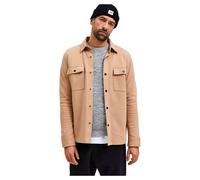 Selected Jackie Overshirt Beige XL Homme