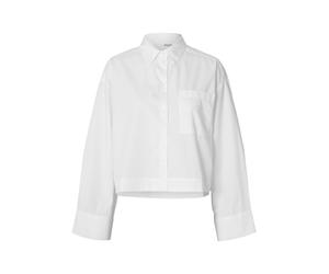 SELECTED Chemisier 'Fastha' blanc, Taille S