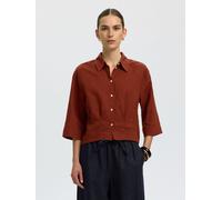 SELECTED Chemisier 'SLFCleo' bordeaux, Taille M