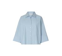 SELECTED Chemisier 'SLFEster' bleu-gris, Taille L