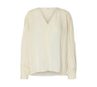 SELECTED Chemisier 'SLFIONA' crème, Taille M