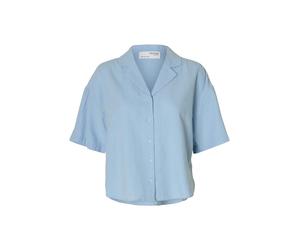 SELECTED Chemisier 'SLFLuisa' bleu clair, Taille L