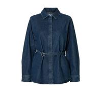 SELECTED Chemisier 'SLFSelma-Noa' bleu foncé, Taille S