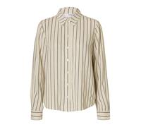 SELECTED Chemisier 'SLFVIVA' beige / noir, Taille XS