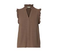SELECTED Chemisier 'SLFViva' brun foncé, Taille L