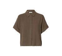 SELECTED Chemisier 'SLFVIVA' chocolat, Taille L