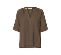 SELECTED Chemisier 'SLFVIVA' chocolat, Taille S