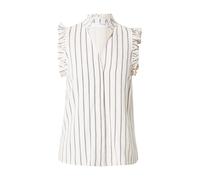 SELECTED Chemisier 'SLFViva' crème / marine, Taille XL