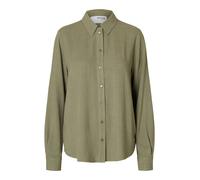 SELECTED Chemisier 'SLFViva' olive, Taille M-L