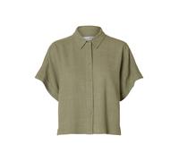SELECTED Chemisier 'SLFViva' vert foncé, Taille XS