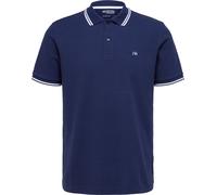 Selected Dante Sport Polo Bleu - Grand S