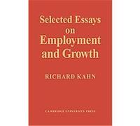 Selected Essays on Employment and Growth Richard Kahn (Auteur)