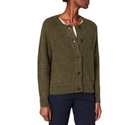 SELECTED FEMME BLACK SLFLULU LS Knit Short Cardigan B Noos, Vert