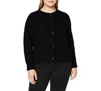SELECTED FEMME Femme Slflulu Ls Noos en Tricot Cardigan, Noir, S EU