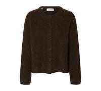 SELECTED Cardigan 'SLFLulu' brun foncé, Taille M