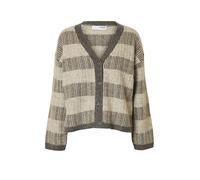 SELECTED Cardigan 'SLFalva' beige / gris chiné, Taille M