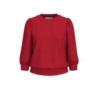 SELECTED FEMME Haut Blouse Ample Encolure Ronde Manches Bouffantes 3/4 à la Mode, Couleurs:Rouge, Taille:XS