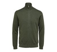 SELECTED FEMME Homme Slhberg B Noos Cardigan À Fermeture Éclair Maillot de surv tement, Teck / Détails : Mélange., XXL EU