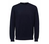 SELECTED FEMME Homme Slhberg Crew Neck B Noos Maillot de surv tement, Blazer Bleu Marine., XL EU