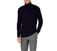 SELECTED FEMME Homme Slhberg Roll Neck B Noos Maillot de surv tement, Bleu (Bleu Marine Blazer/Melange), L EU