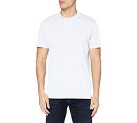 SELECTED FEMME Homme Slhrelaxcolman200 O-neck Tee Noos T shirt, Blanc Brillant., L EU