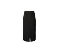 SELECTED FEMME Jeansrock taille haute SLFKRISTA noir | 34