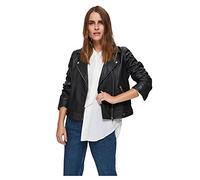 Selected Katie Leather Jacket Noir 36 Femme