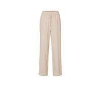 SELECTED FEMME Pantalon en lin coupe jogging SLFVIVA-GULIA beige | 34