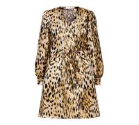 Selected Femme Petite Robe jaune / noir / blanc, Taille 42