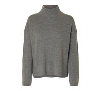 SELECTED FEMME Pull en Maille COL Montant Medium Grey Melange M Medium Grey Melange M