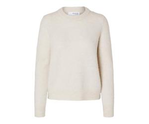 SELECTED FEMME Pull en Maille de Laine mélangée Birch M Birch M