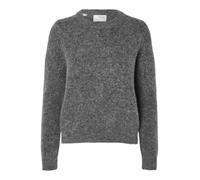 SELECTED FEMME Pull en Maille de Laine mélangée Medium Grey Melange XL Medium Grey Melange XL
