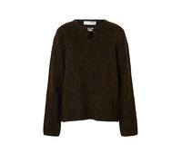 SELECTED FEMME Pullover SLFLULU marron | XS