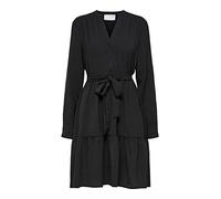 Selected Mivia Long Sleeve Short Dress Noir 42 Femme