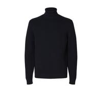 SELECTED FEMME Roll Neck Slhdane Ls Knit Structure col roulé Noos, Sky Captain, L Homme