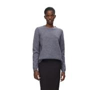 SELECTED FEMME Slfana Ls Knit O-Neck Noos Pull en Tricot, Mélange de Gris Moyen