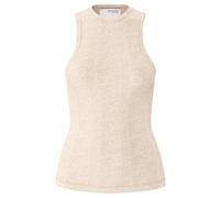 SELECTED FEMME Slfanna Noos Débardeur à col Rond, Oatmeal/détails : mélange