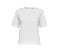 SELECTED FEMME Slfessential Boxy Tee Noos T-Shirt, Blanc Éclatant., XS EU