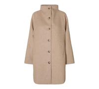 SELECTED FEMME Slfvinni Lano Coat Noos, Sandshell, 36