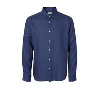 SELECTED FEMME Slhregkylian-Linen T-Shirt Ls Classic Noos, Oceana, L