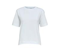 SELECTED FEMME Slfessential SS Boxy Tee Noos T-Shirt, Blanc éclatant, XS