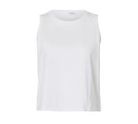 SELECTED FEMME Tank Top Slfessential SL Boxy Débardeur Noos, Blanc éclatant, XL