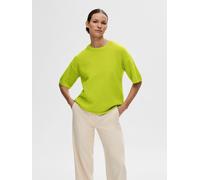 Selected Femme Women's Maline Knitted Top Vert citron 36 (S) Female