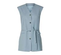 SELECTED Gilet de costume 'SLHLisa' bleu-gris, Taille 36