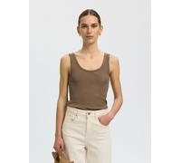 SELECTED Haut 'SLFAnna' marron, Taille S