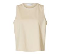 SELECTED Haut 'SLFEssential' beige, Taille L