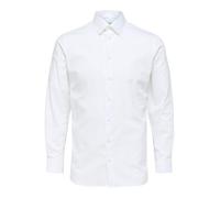 Selected Ethan Classic Slim Long Sleeve Shirt Blanc 2XL Homme