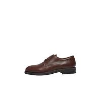 SELECTED HOMME Chaussures en cuir Slhblake Derby Shoe B Noos pour homme, Demitasse, 40 EU